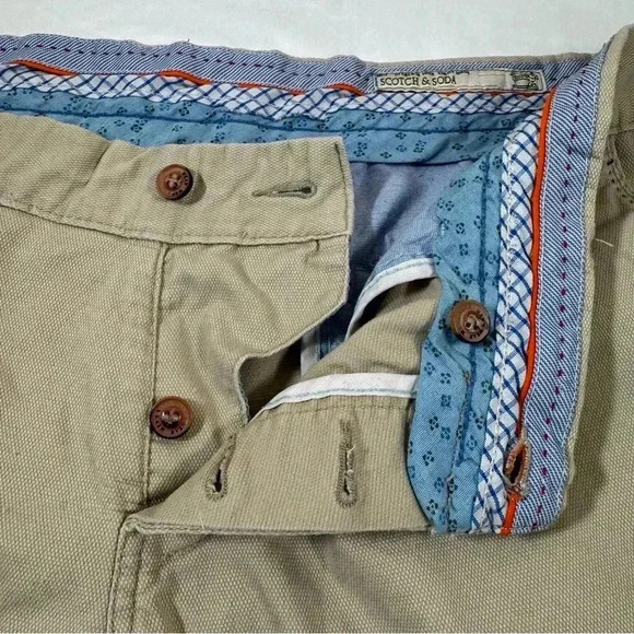 Mens Scotch & Soda Beige Pants Jeans size 38 - Picture 16 of 16